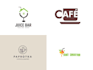 design elegant juice bar and cafe logo