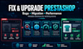 fix customize upgrade and develop your prestashop store