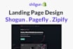 create ecommerce website with shogun page builder