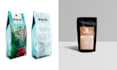 create coffee bag design with your logo