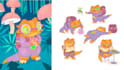 design characters and illustrations