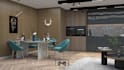 design your apartment, also interior in 3ds max