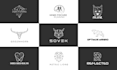 do luxury geometric minimalist logo design