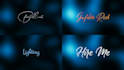 animate your lettering, logo, handwriting or text