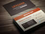 create you a double sided creative and attractive business cards
