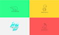 design minimalist animal logo