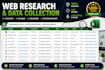 do accurate excel data entry, data cleaning and web research