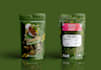 design an eye catching weed pouch, mylar bag