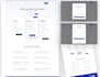 design a high converting saas landing page UI in figma