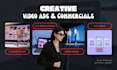 create promotional video ads, brand commercial, dropshipping video