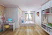 create 3d interior design and render for architecture