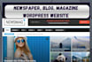 do eye catching   newspaper blog magazine  wordpress website by newspaper theme