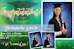 make a graduation tarpaulin layout