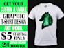 do custom unique trendy bulk 3d graphic t shirt design
