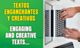 write unique and creative content in spanish