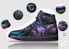 design professional sneaker concepts with detailed digital sketches