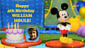 create a personalized birthday greeting from mickey mouse