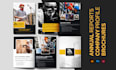 design company profile, corporate brochure, annual report
