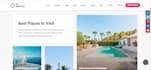design bnb, hotel, travel booking  website