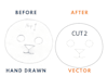 digitize anything in svg format in 24 hours