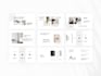 design minimal powerpoint presentation slide