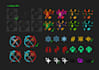 digitally paint cool game skill and item icons