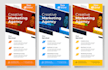 do roll up banner design and retractable banner in 3 hours