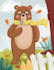 draw cute animal illustration for childrens book or other