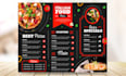 design a food menu, restaurant menu, or food flyer