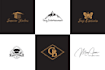 make modern minimalist and luxury logo design