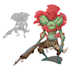 do 2d character concept art for you