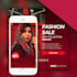 design a beautiful online fashion flyer or poster