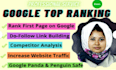 do google top first page ranking website by high da seo service