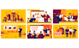 create modern web and app illustrations for your business