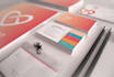 create a business card, stationary, and envelope