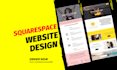 create squarespace website design or squarespace online store