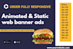 design responsive HTML5 web banner ads