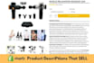 write shopify product description and SEO titles