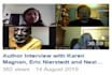 blog and live interview author to promote books