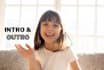 create your 3d name intro or slideshow intro and outros