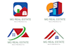 design real estate construction property logo