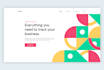 design and prototype a website or landing page in figma, xd