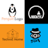 do a minimalist unique 2d logo in 24 hours