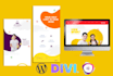 create modern wordpress website using elementor pro page builder