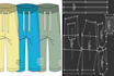 make men, women clothing sewing pattern and grading