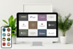 design unique, minimal logo and icon