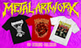 create horror thrash metal tshirt artwork for your band