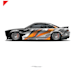 design car wrap decal set rally race