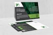 design promotional eddm postcard, door hanger, rack card