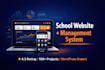 design a professional wordpress website with a custom management system